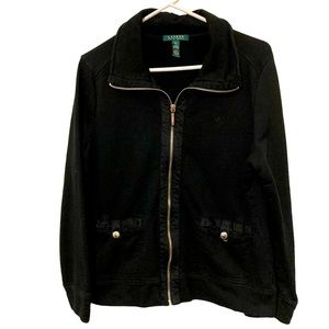Lauren Ralph Lauren Women’s Full Zip Cotton Jacket Size XL